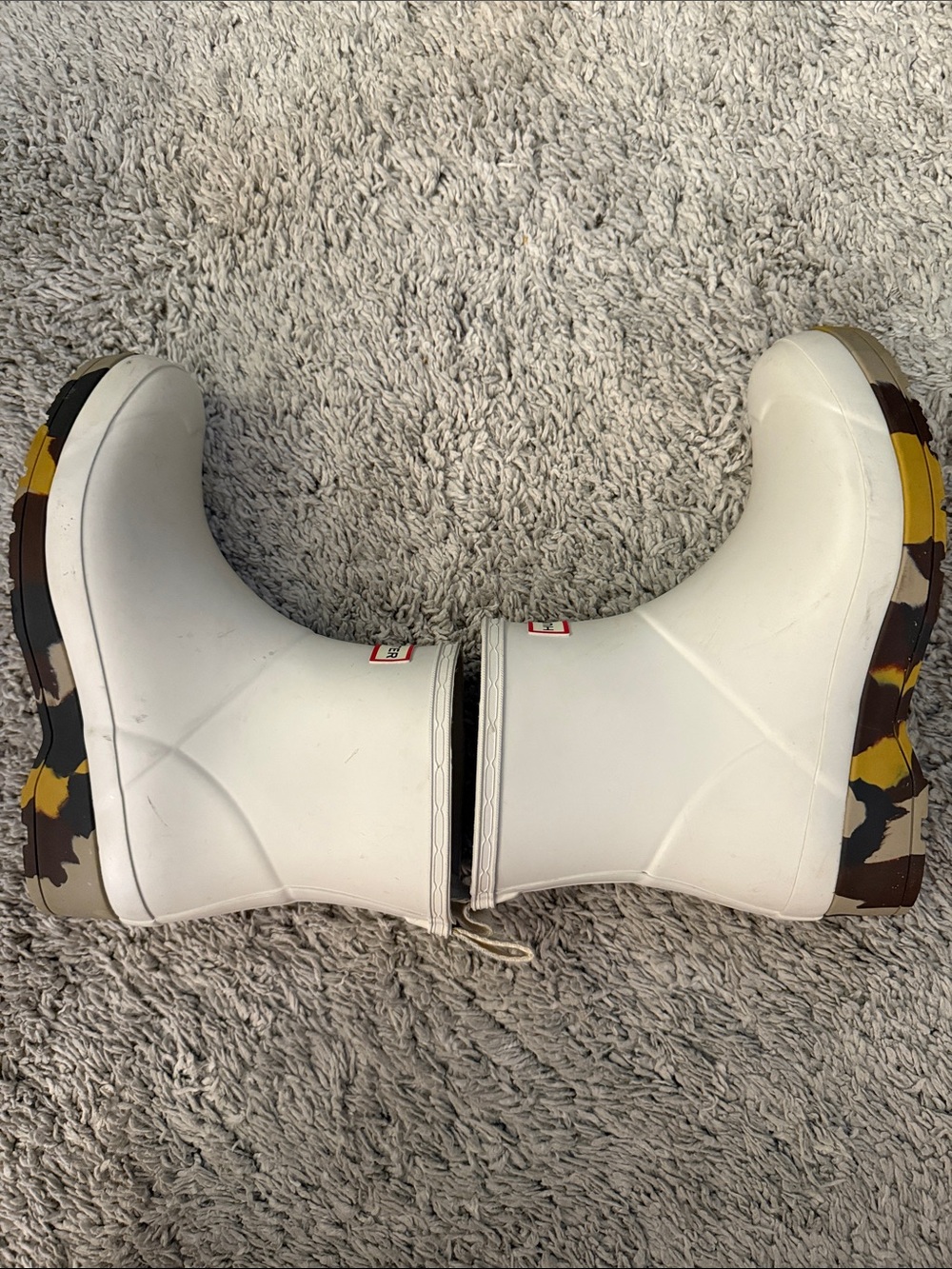 Hunter camo soles cream upper collegiate waterproof girlhoodcore fall flannel 7 - Picture 7 of 11